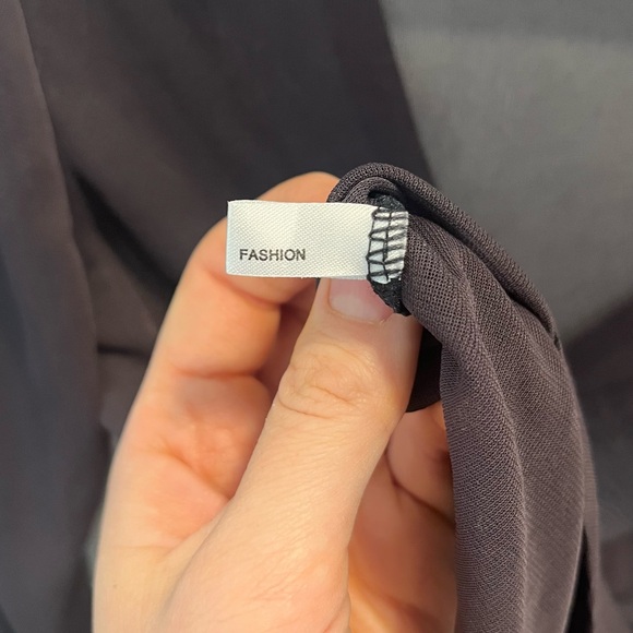 Vintage Dark Purple Mesh Longsleeve - Picture 4 of 4